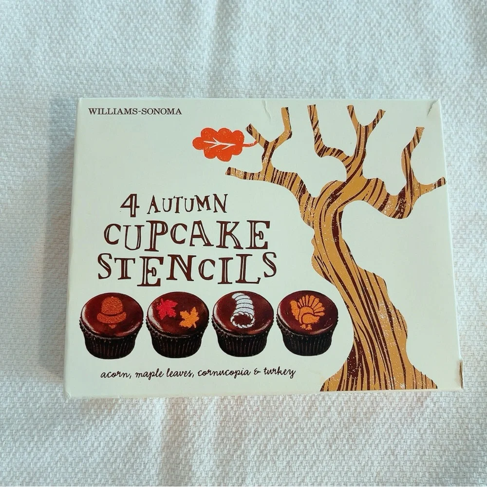 Cupcake stencils. Williams Sonoma